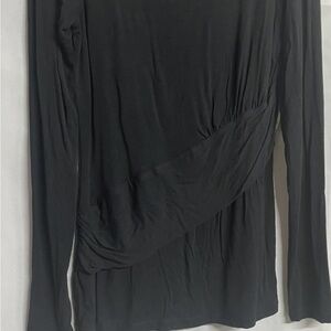 CAbi Applaud Faux wrap top. Medium. 19” pit to pit